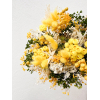 Bouquet sec jaune