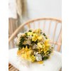 Bouquet sec jaune