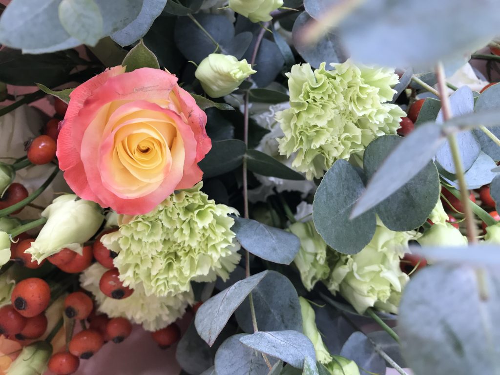 Brassée de fleurs